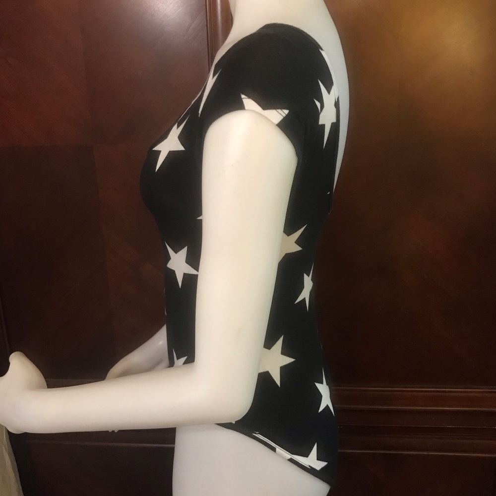 🆕 Très Bien Blk/Wht Bodysuit-Large - Picture 3 of 7